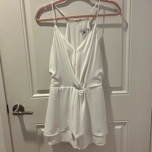 White Surplus Romper - nanamacs